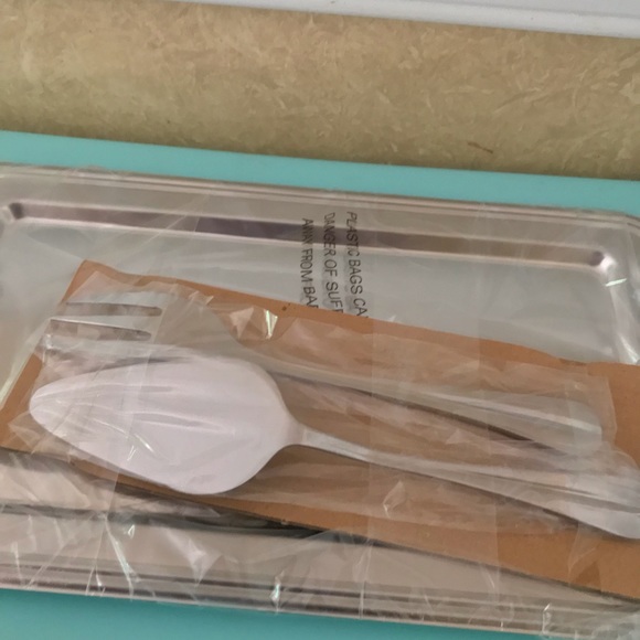 Stainless steel serving tray from ulta - Picture 6 of 6